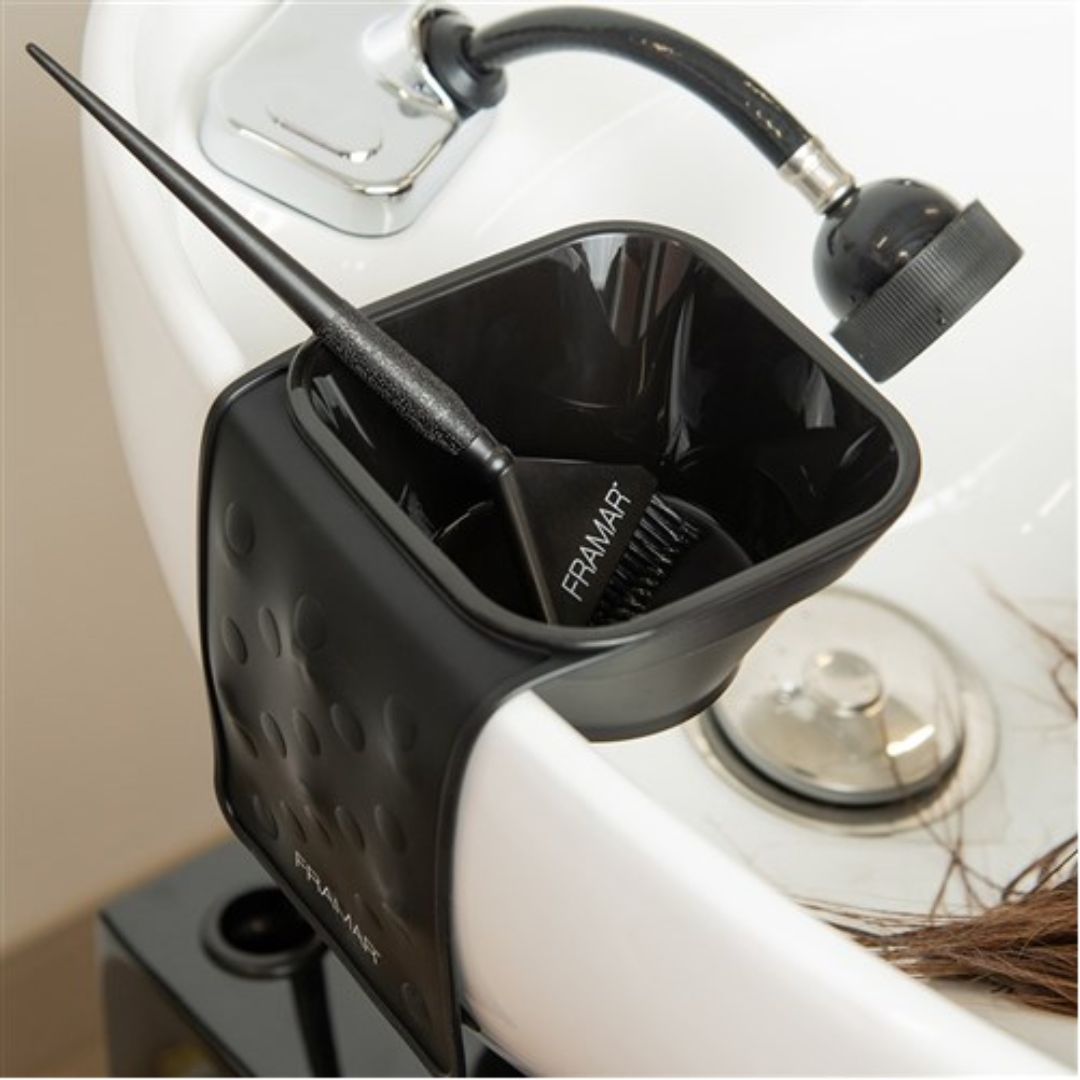 Framar Black Toning Suction Tub 2pce