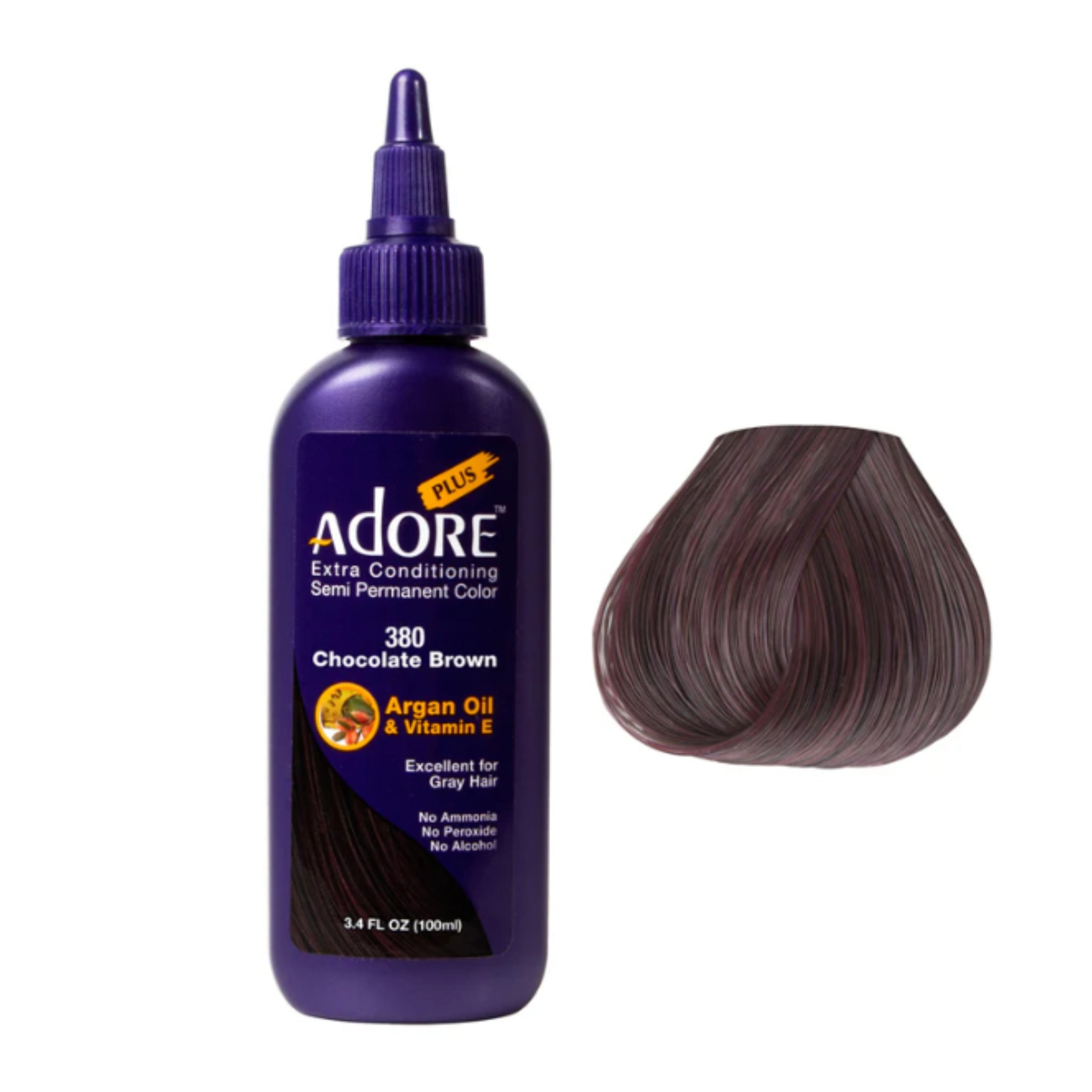 Adore  Color - Chocolate Brown - 380