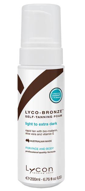 Lyc-Bronze Self-Tanning Foam