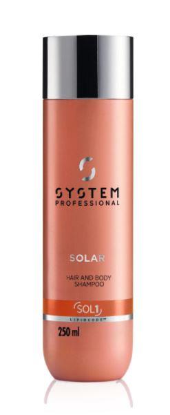 SP Solar Hair & Body Shampoo 250ml