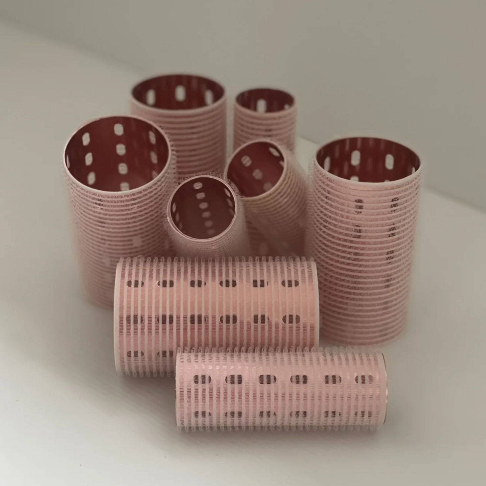 Velcro Thermal Rollers Pink 8pk Mixed