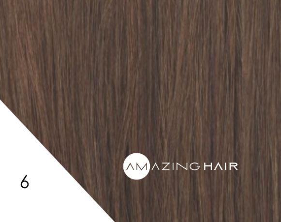 A/H ClipIn Fringe #6 Light Brown