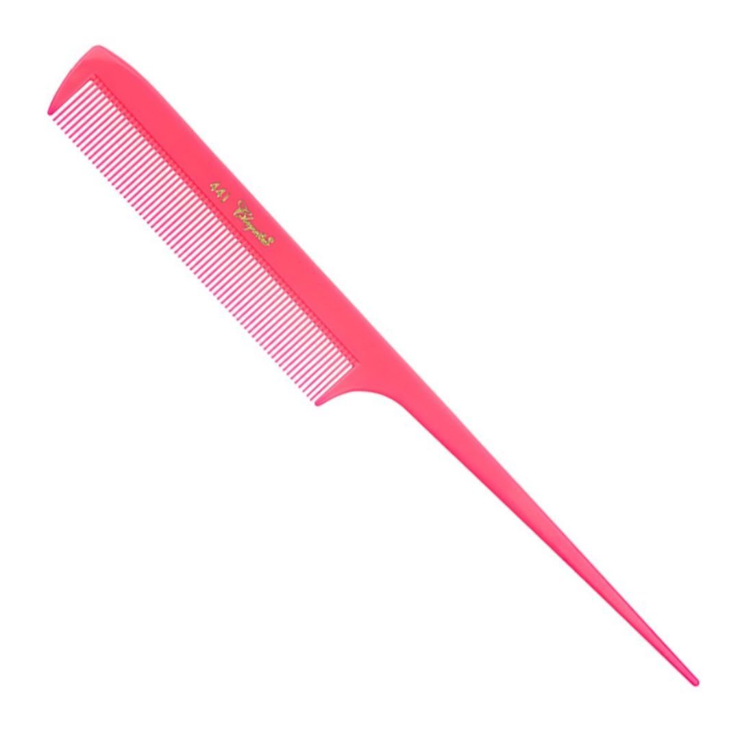 Cleopatra 401 NEON Pink Tail Comb