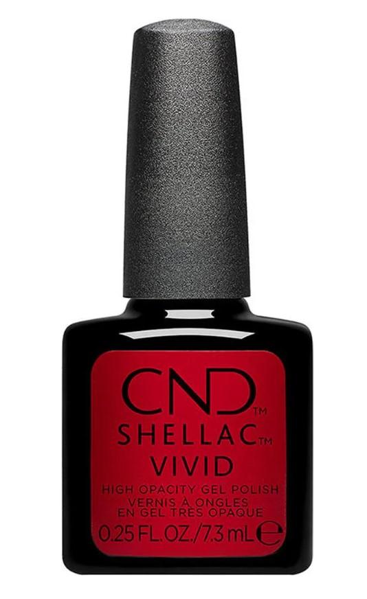 Shellac VIVID Red Carpet 7.3ml — S+S Hair & Beauty