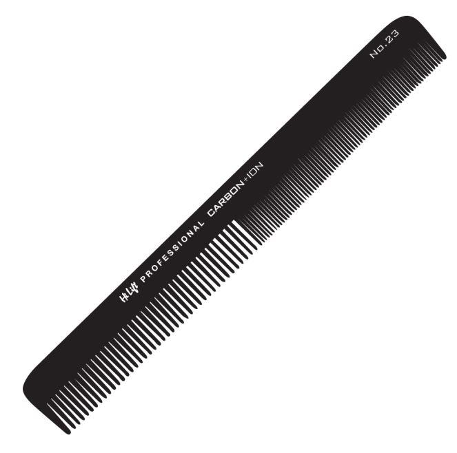 Hi Lift Barber Comb Carbon No. 23