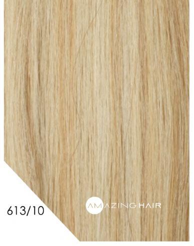 7pc Clip In Li Blonde/ Li Caramel 16inch