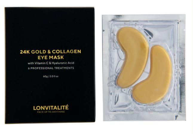 Lonvitalite 24k Gold Eye Mask (6pairs)