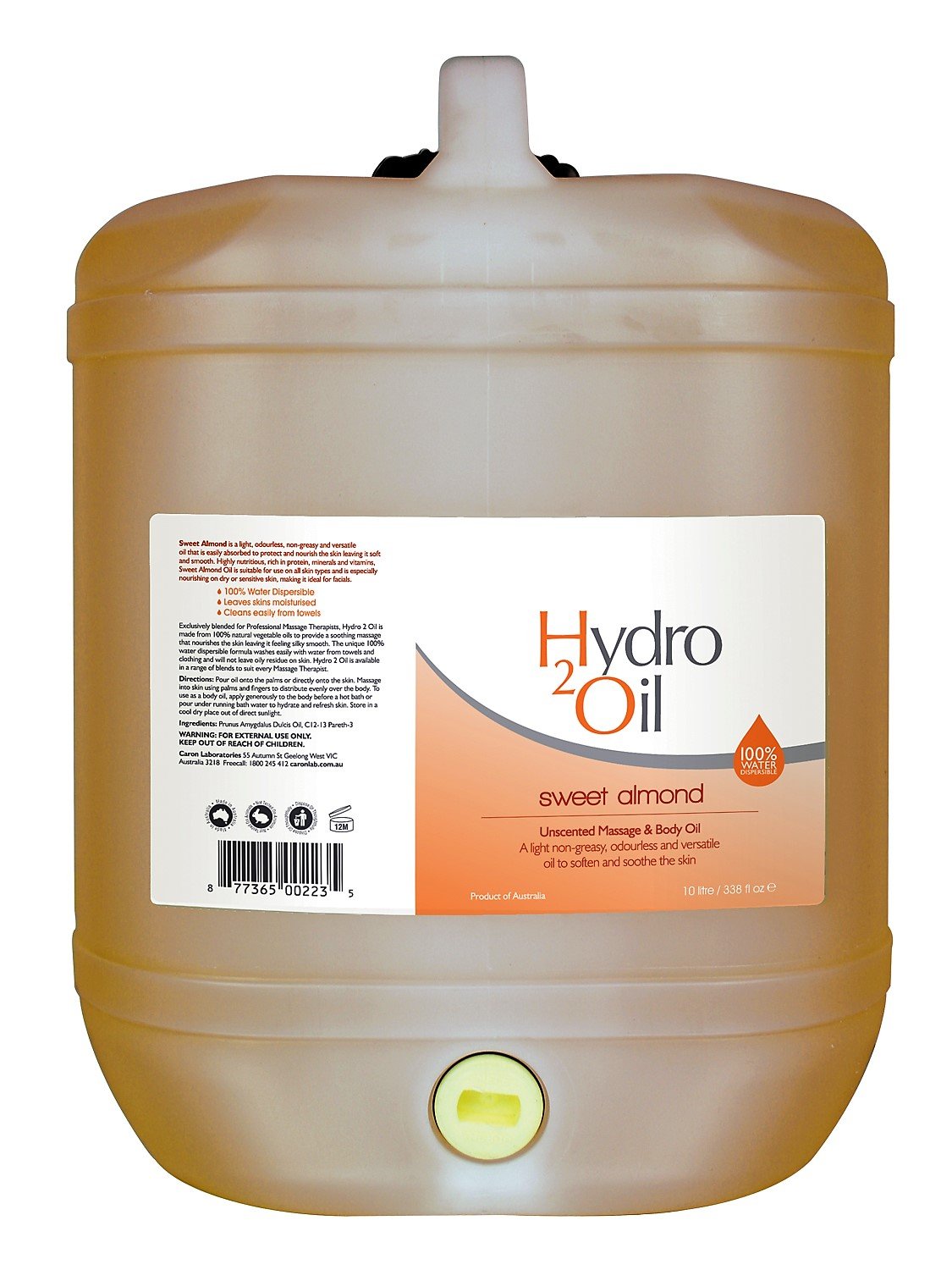 Hydro 2 Oil - Sweet Almond 10L