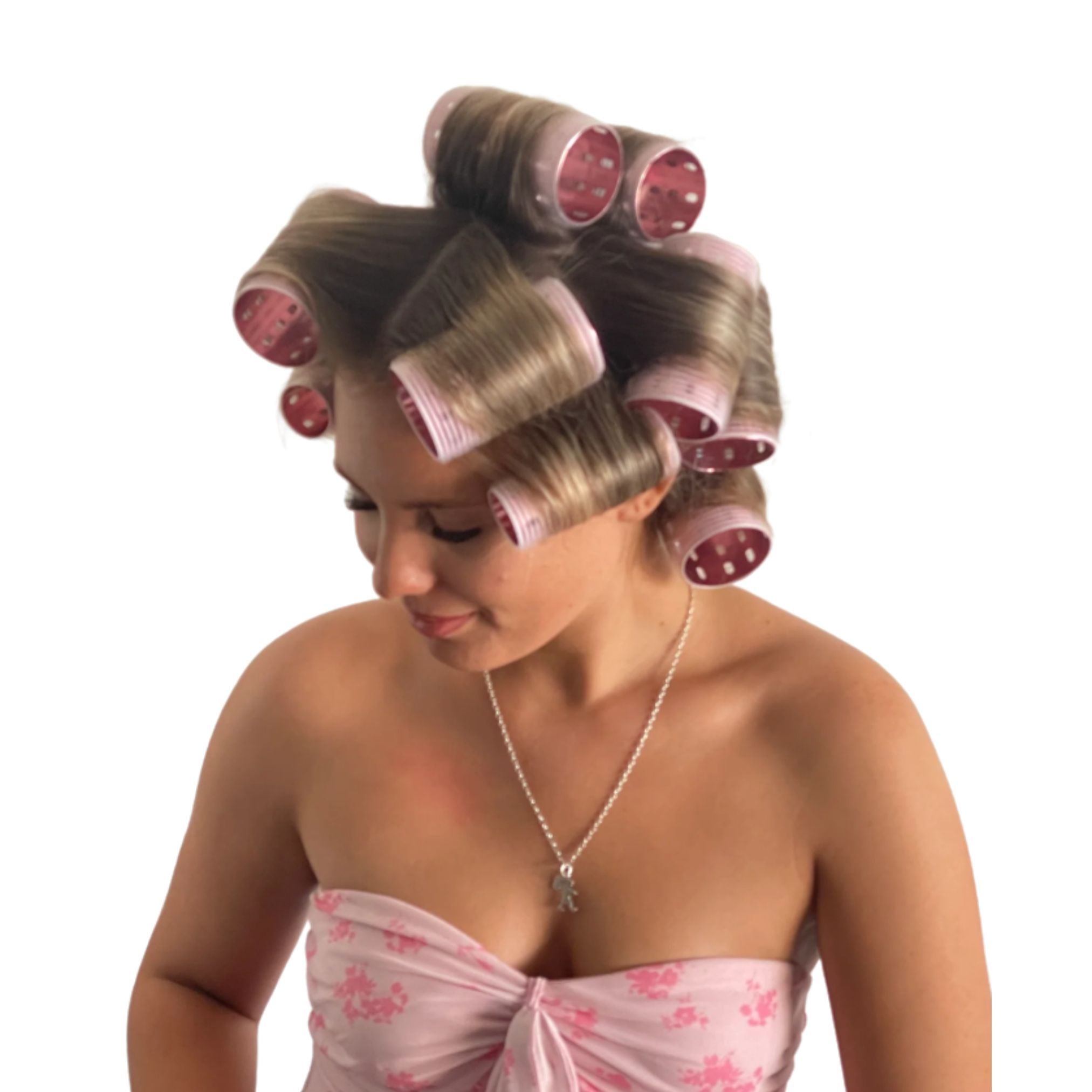 Velcro Thermal Rollers Pink 6pk Large