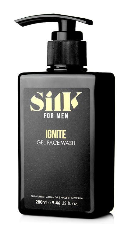 Silk For Men Ignite Gel Face Wash