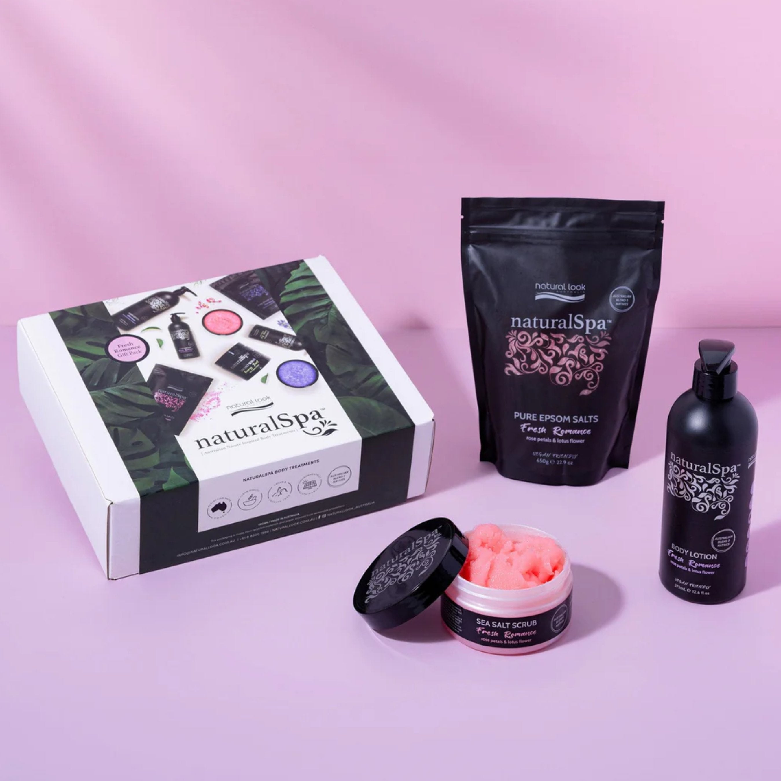 Natural Spa Plant Extracts Gift Pack