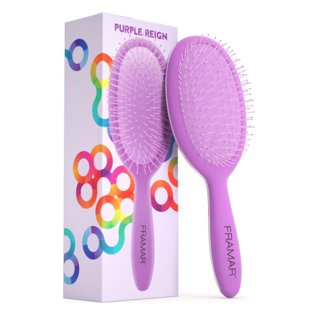 Purple Reign Detangle Brush