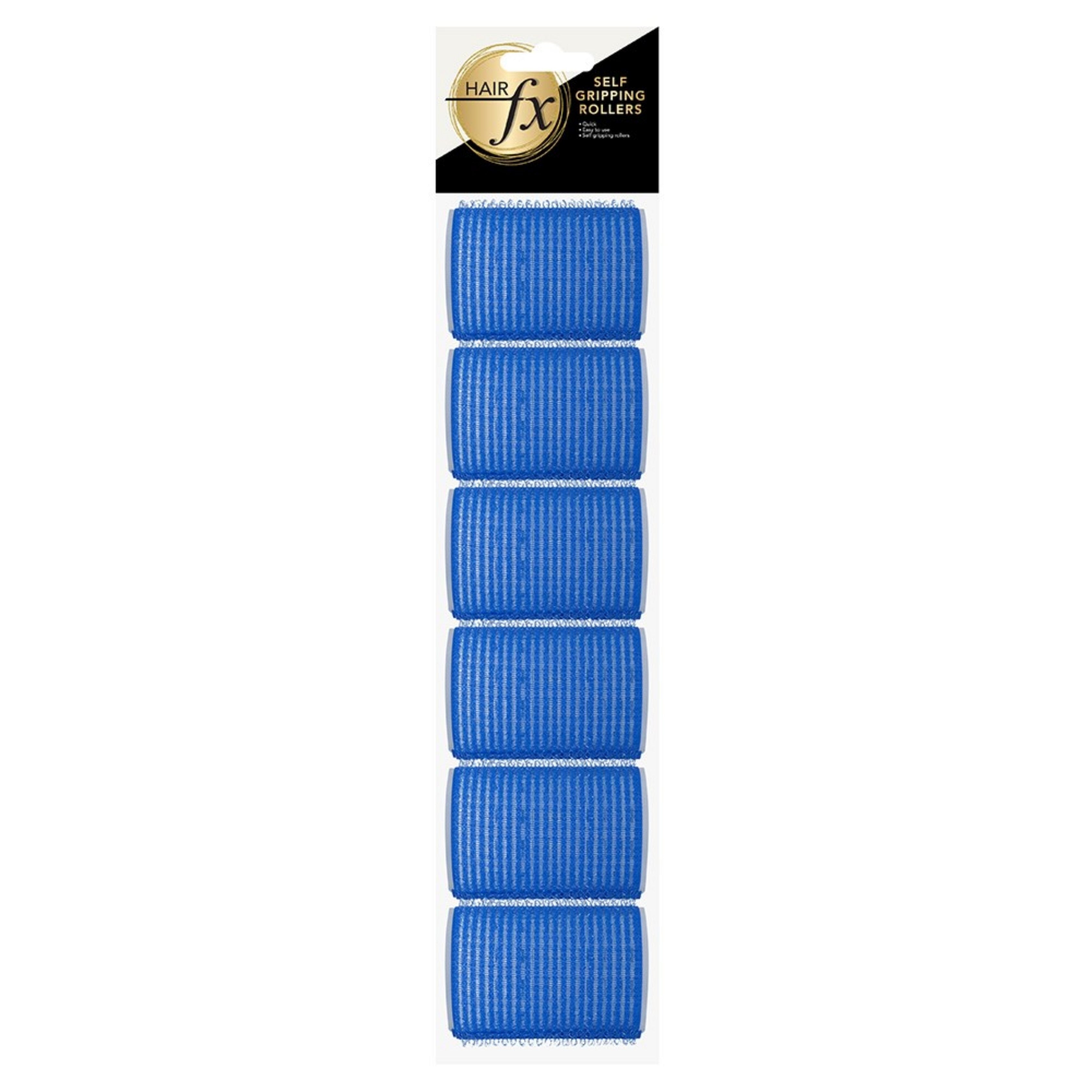 Velcro Rollers Blue 40Mm 6Pk