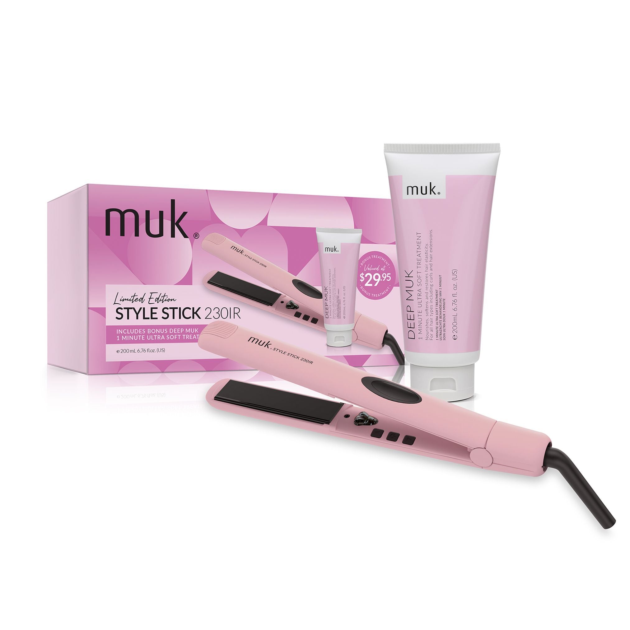 MUK LE Style Stick PINK + Bonus