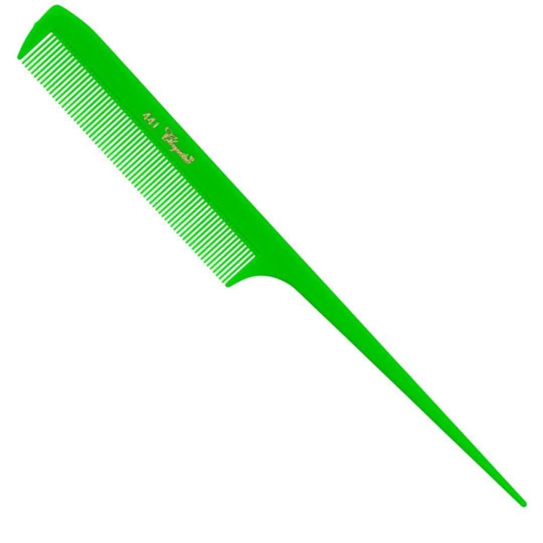 Cleopatra 401 NEON Green Tail Comb