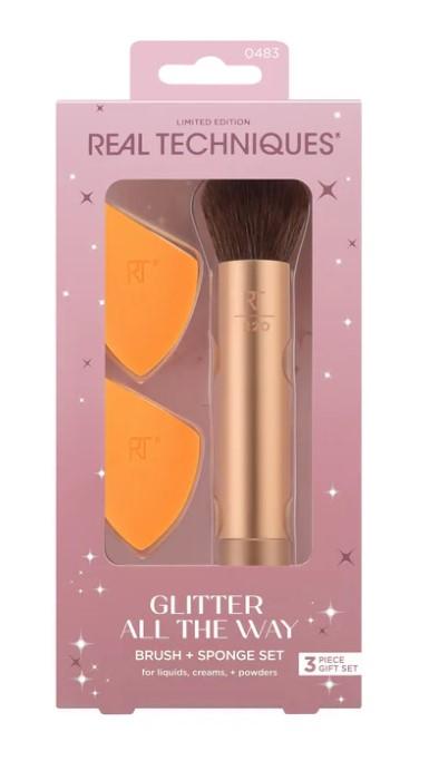 Glitter All The Way Sponge & Brush Set