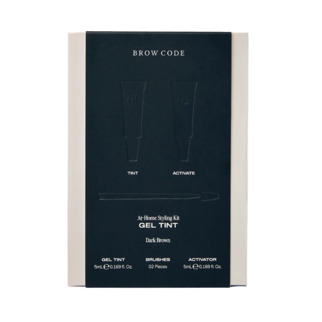 Browcode Gel Tint Kit - Dark Brown