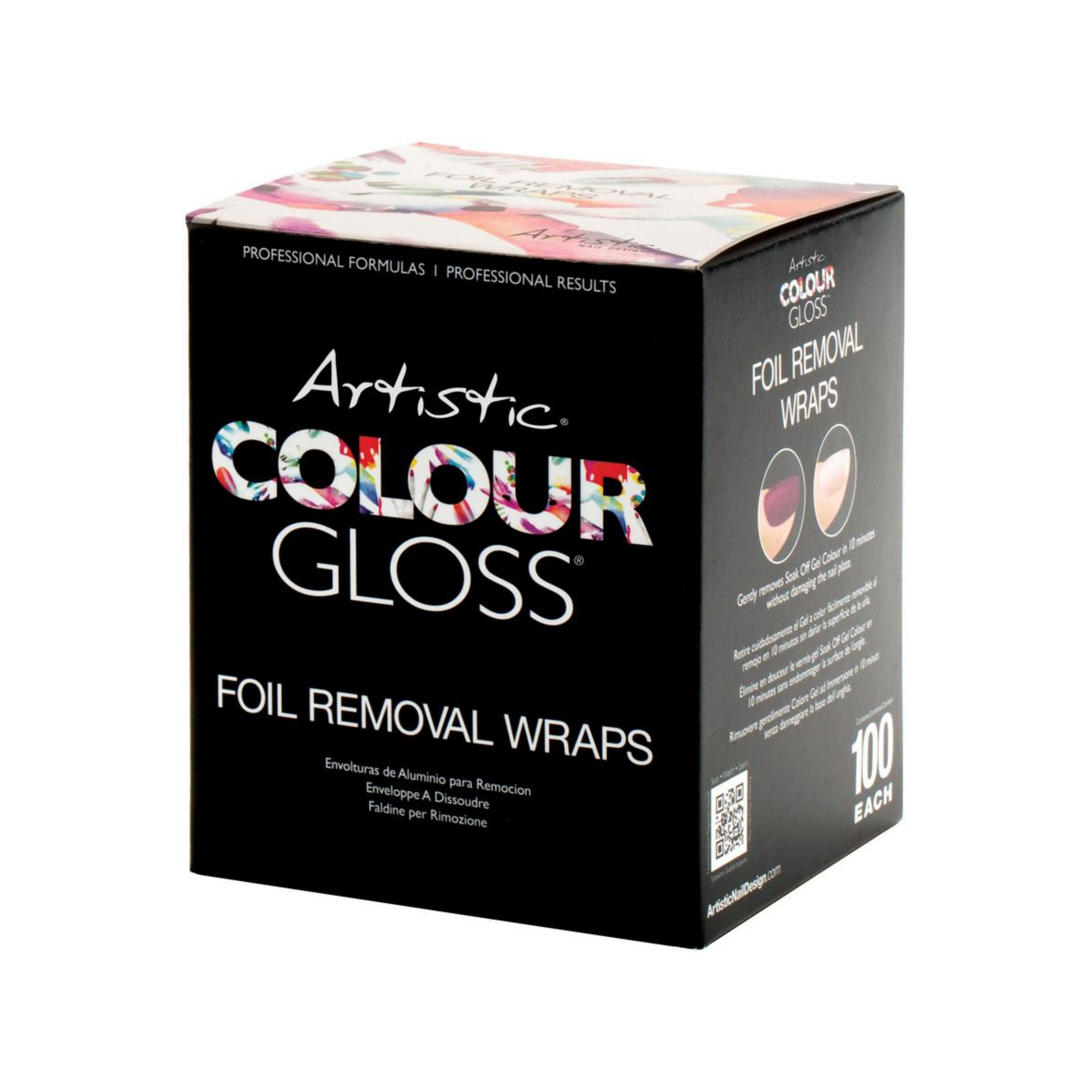 Artistic SoakOff Foil Removal Wrap 100pk