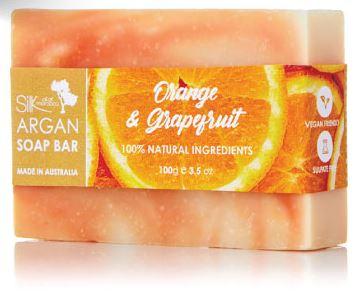 Argan Soap Orange Grapefruit 100g
