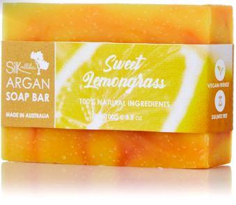Argan Soap Sweet Lemongrass 100g