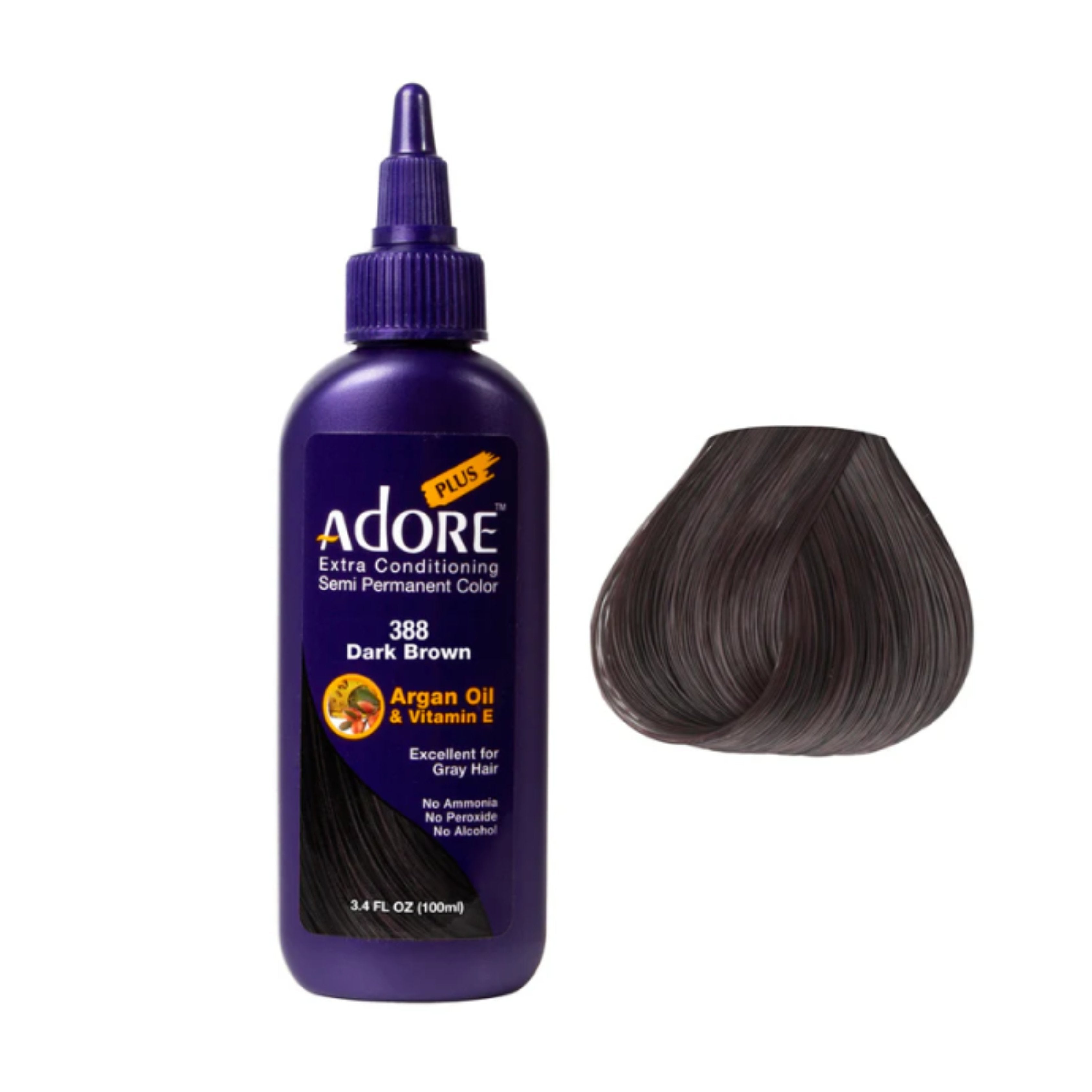 Adore  Color - Dark Brown - 388