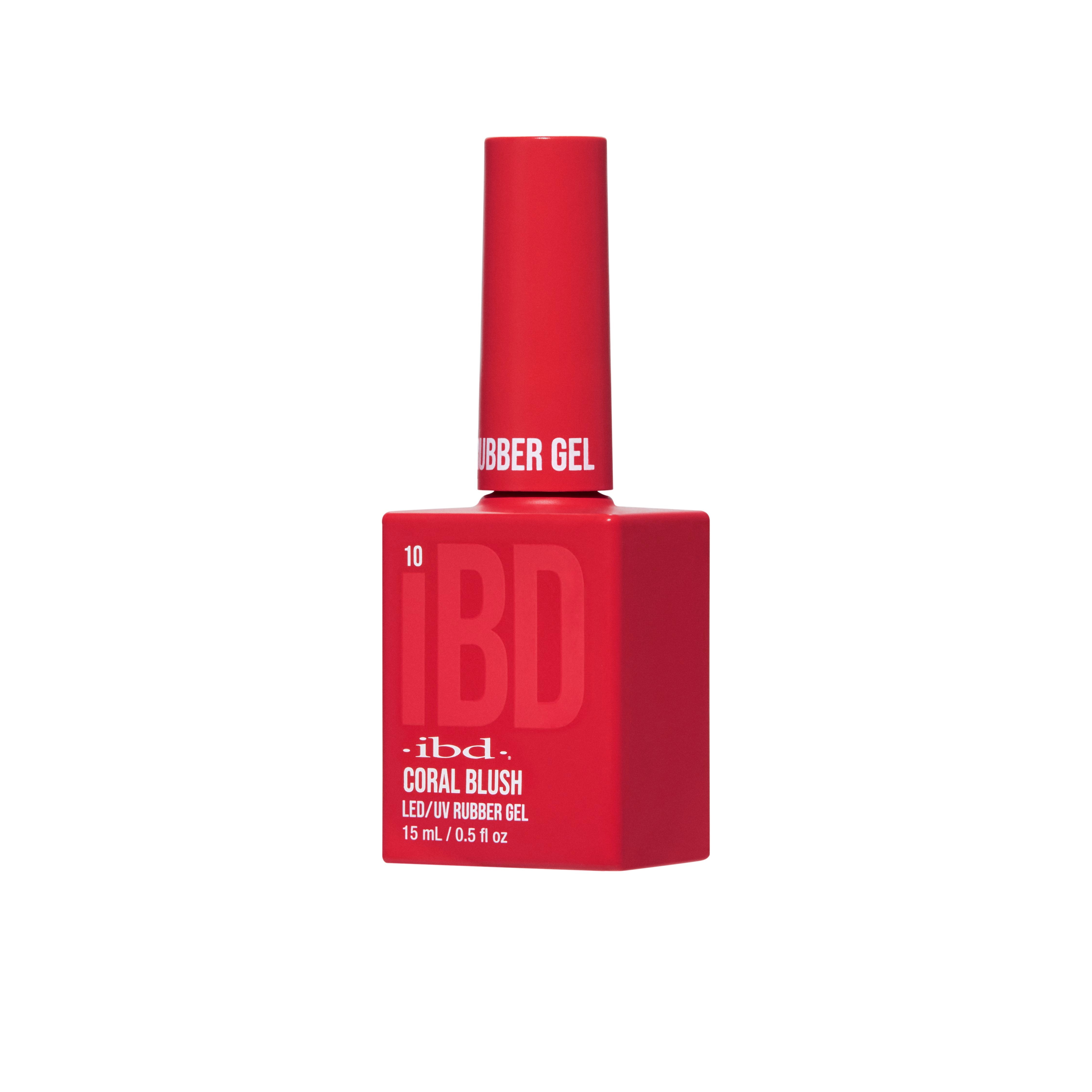 IBD Rubber Gel - Coral Blush 14ml