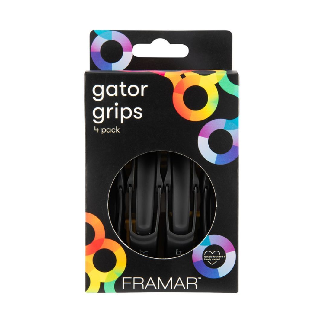 Framar Gator Grips Black (4pk)