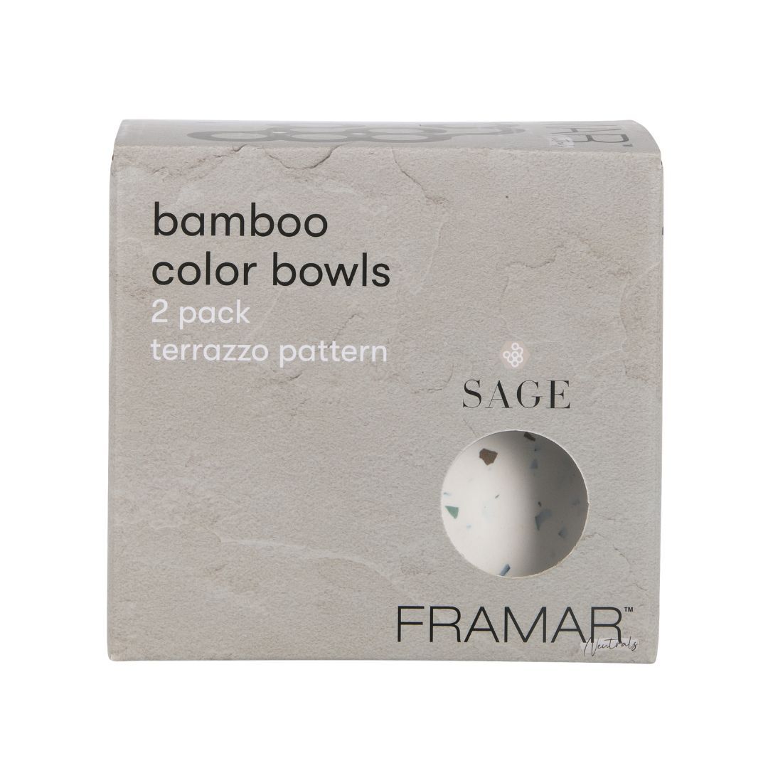 Framar Neutrals Bamboo Bowl 2pk