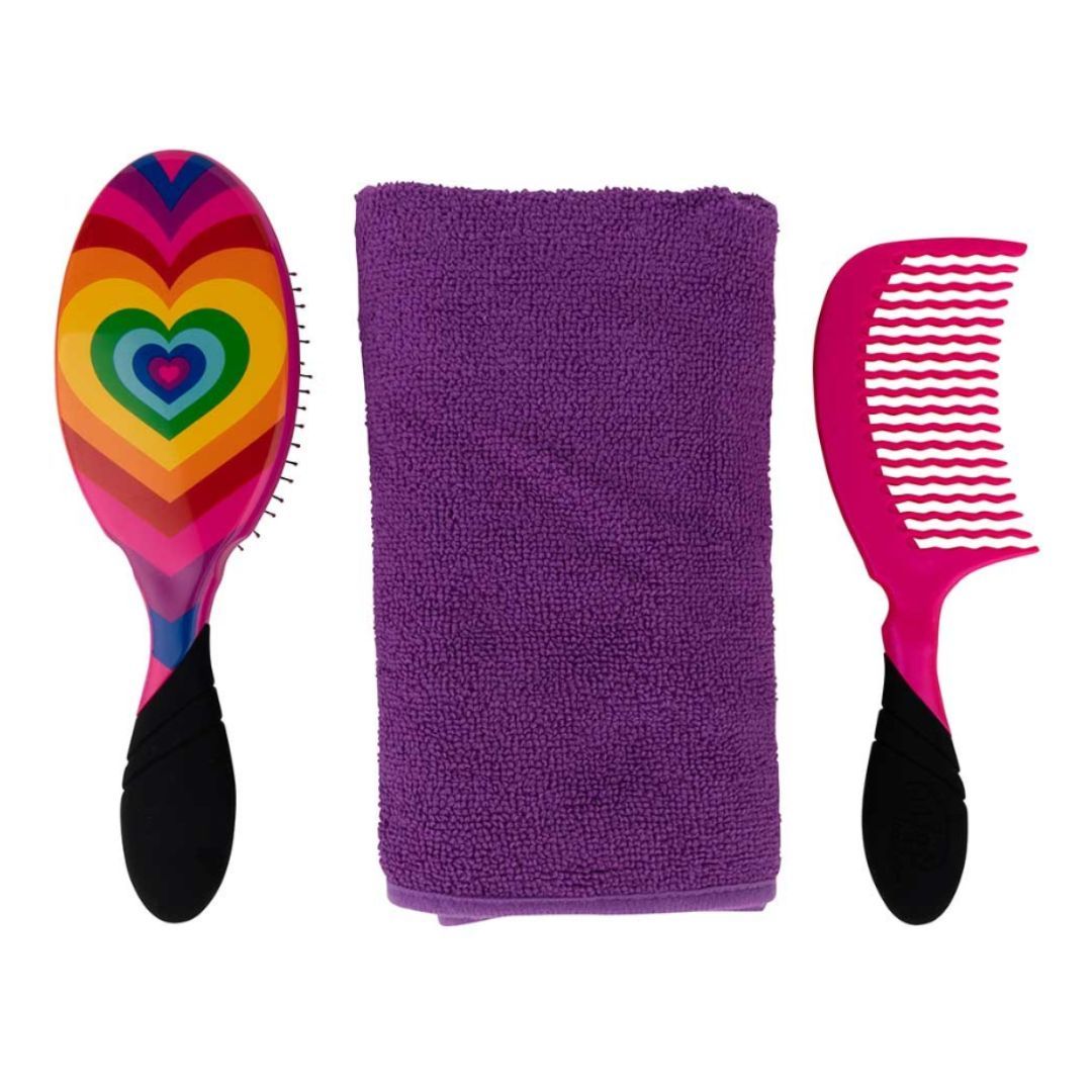 Wet Brush Gift Set Rainbow 3pce